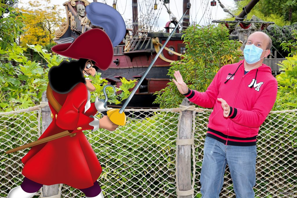 Magic Shot Halloween 2020 à Disneyland Paris - Captain Crochet