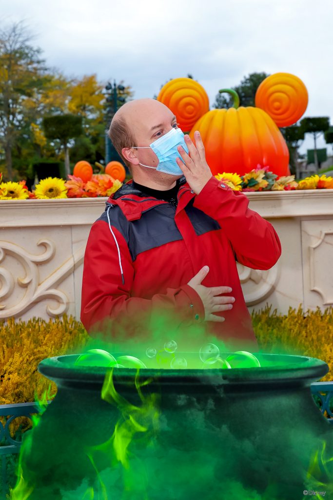 Magic Shot Halloween 2020 à Disneyland Paris - Le chaudron