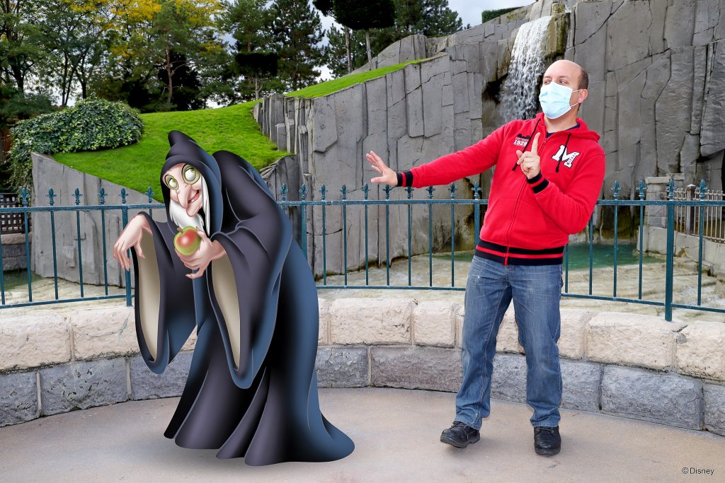 Magic Shot Halloween 2020 à Disneyland Paris - La sorcière (Blanche-Neige)