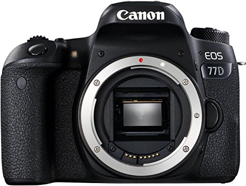 Canon EOS 77D Appareil Photo Reflex Numérique Boitier Nu Noir (B06X92KZC7)