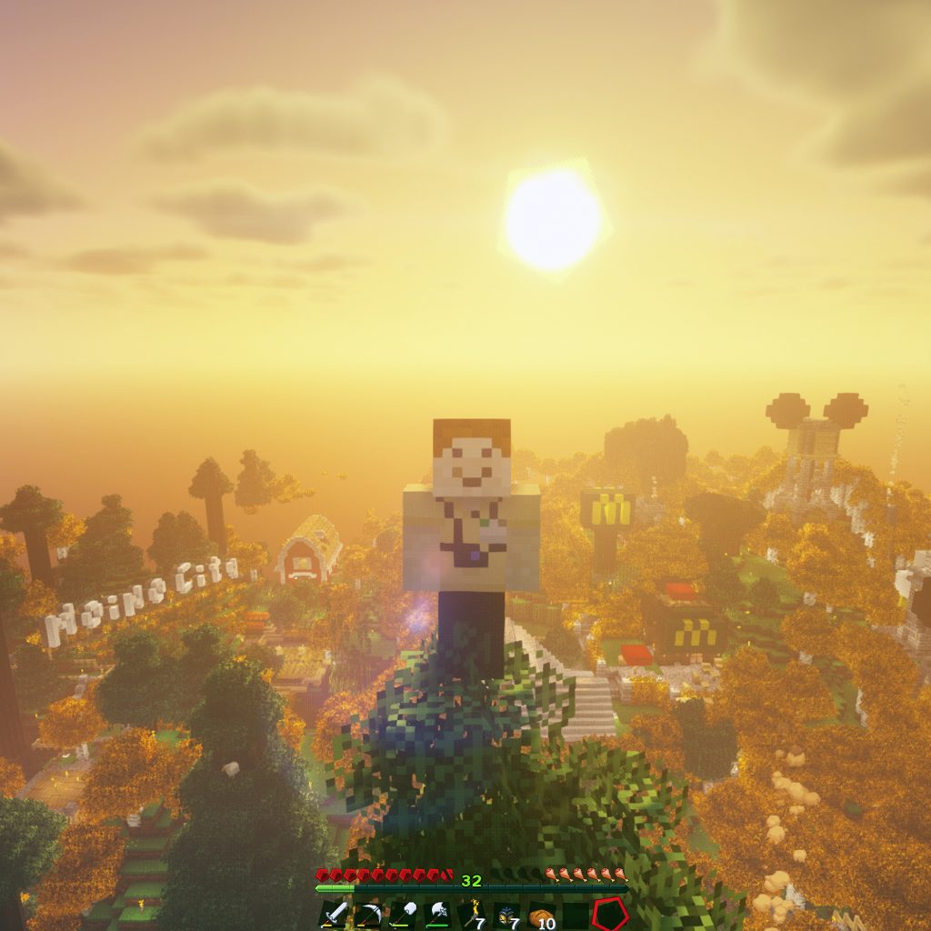 Mon skin Cast Member photographe PhotoPass sur serveur Minecraft