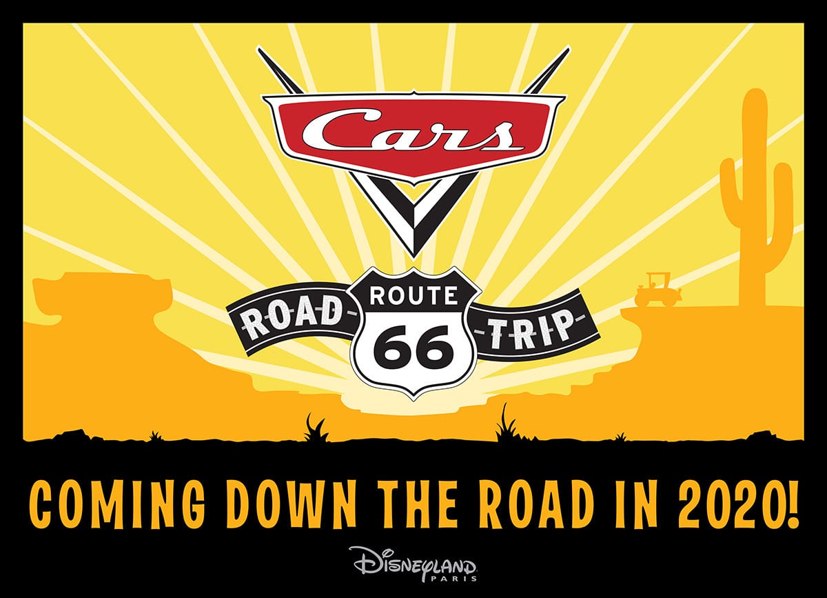 La nouvelles attraction de Disneyland Paris - Cars Route 66 Road Tripe