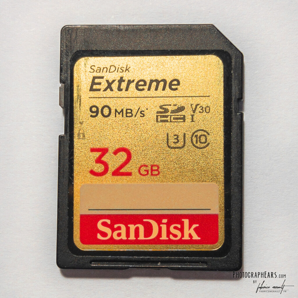 Une carte mémoire SD pour appareil photo, comment choisir ?