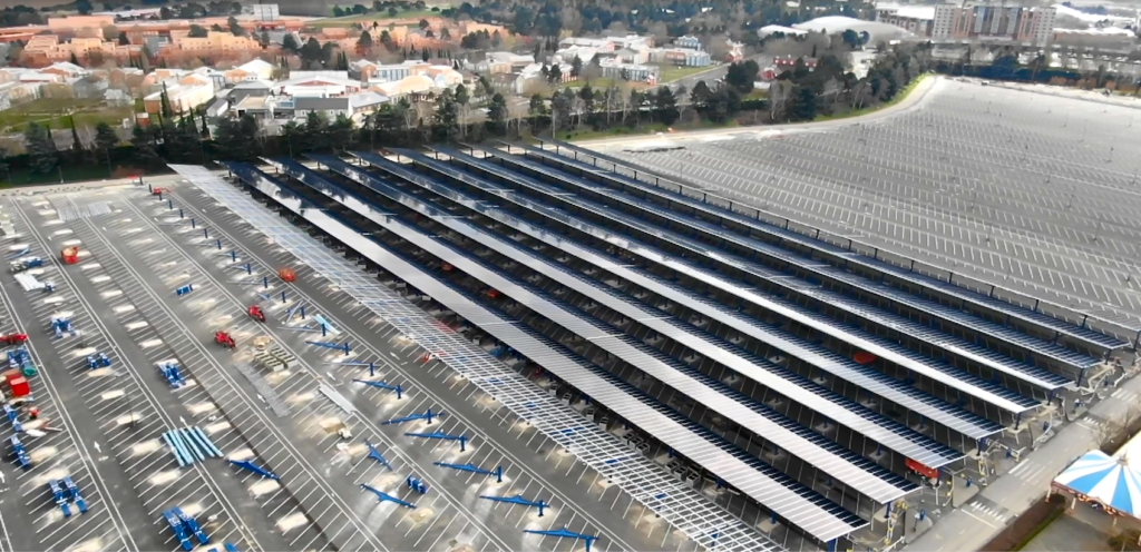 Journée de la Terre 2021, la centrale solaire de Disneyland Paris