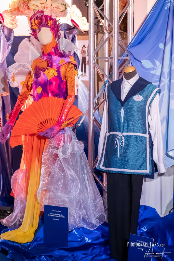 Costume des danseurs de la parade "Célébration de la Reine des Neiges"