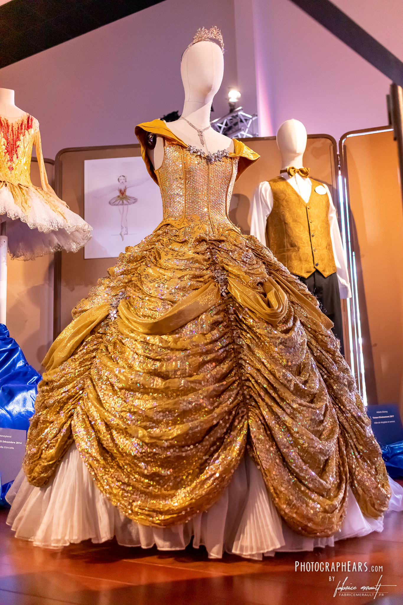 Robe de la princesse Belle à Disneyland Paris