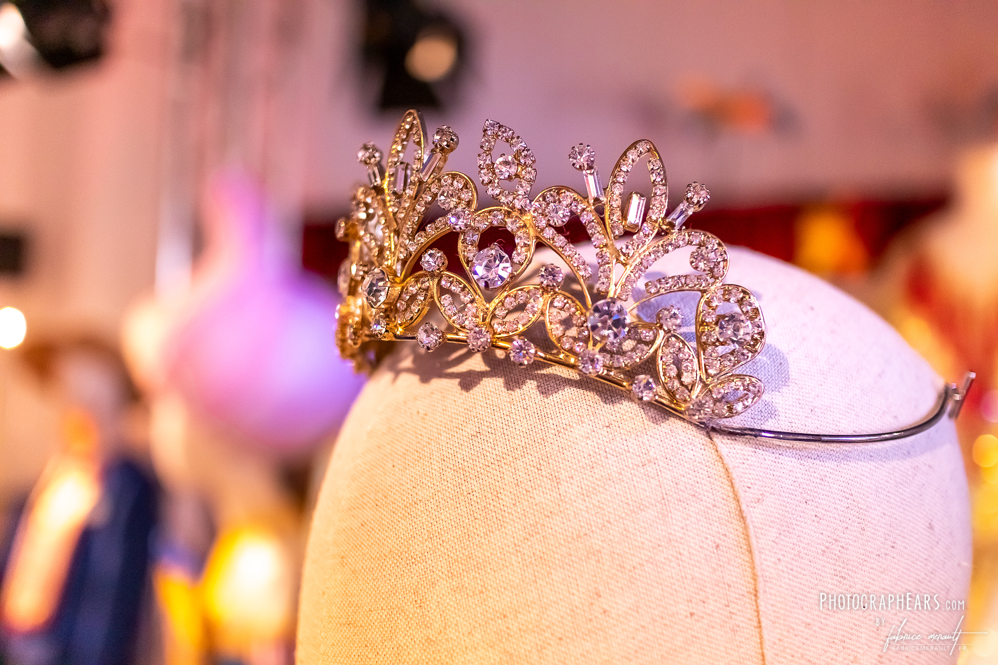 Couronne de la princesse Belle à Disneyland Paris