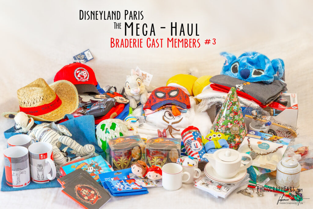 Méga-HAUL à Disneyland Paris, la braderie #3 des Cast Members