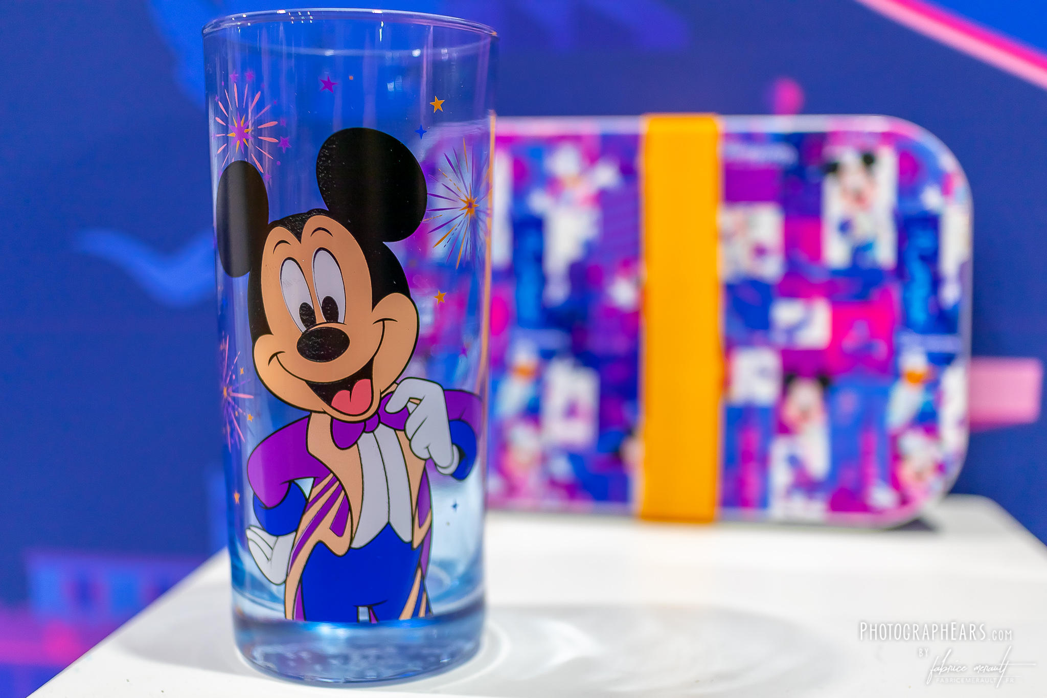 Lunchbox et verre Mickey 30 ans de Disneyland Paris