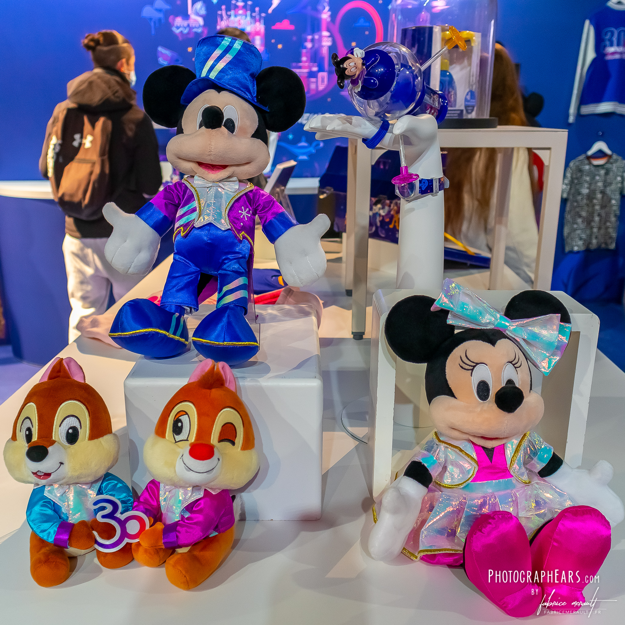 Peluches 30 ans de Disneyland Paris